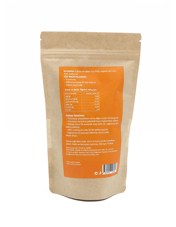 Karabuğday Unlu Kek Karışımı Dutlu Karabuğday Unlu Kek Karışımı Dutlu