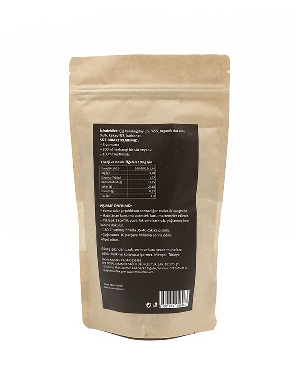 Karabuğday Unlu Kek Karışımı Kakaolu Dutlu Karabuğday Unlu Kek Karışımı Kakaolu Dutlu