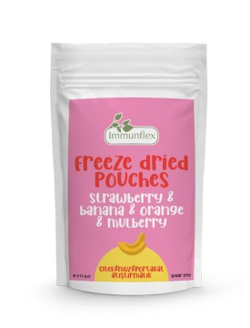 Freeze Dried Çilek & Muz & Portakal Atıştırmalık