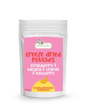 Freeze Dried Çilek & Muz & Portakal Atıştırmalık