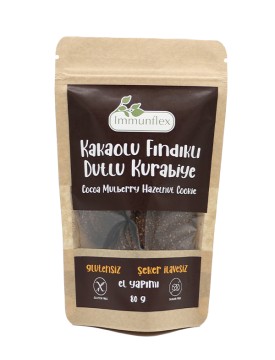 Kakaolu Fındıklı Dutlu Kurabiye