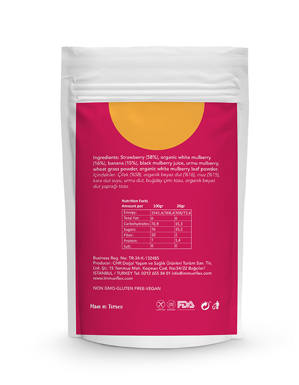 Freeze Dried Çilek & Dut & Muz Atıştırmalık