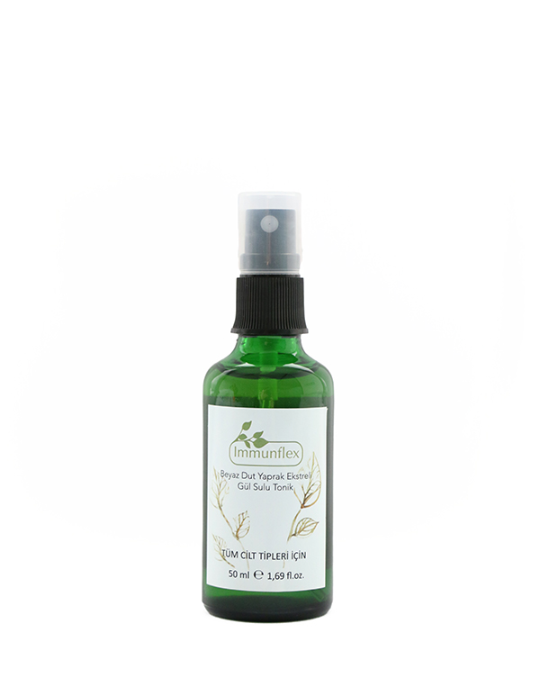 Rose water tonic with white mulberry leaf extract travel size